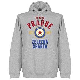 Sparta Prague Established Hoodie - Grey