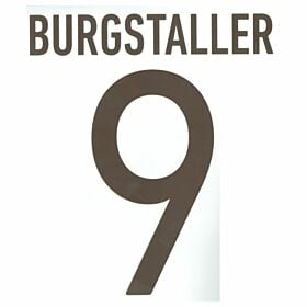 Burgstaller 9 (Official Printing) - 21-22 St Pauli Away