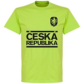 Czech Republic Team T-shirt - Apple Green