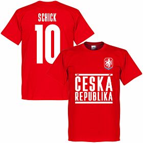 Czech Republic Schick 10 Team T-shirt - Red