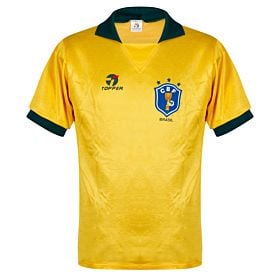 Topper Brazil 1988-1990 Home Jersey S/S - USED Condition (Great) - Size XL