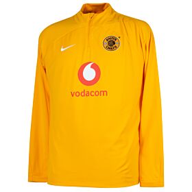 22-23 Kaizer Chiefs Academy Pro 1/4 Zip L/S Drill Top - Yellow