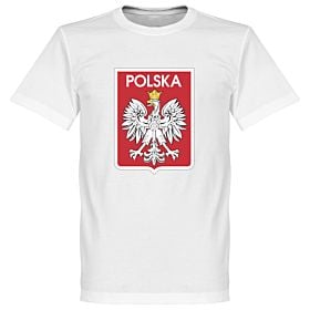 Poland Team Crest Tee - White