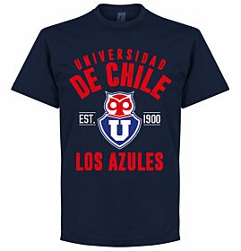 Universidad de Chile Established T-Shirt - Navy