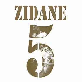 Zidane 5 (Gold Gallery Style)