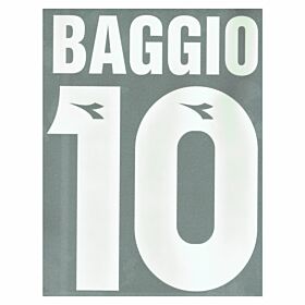 Baggio 10 - 1997 Bologna Home Flock Name and Number Transfer