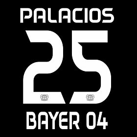 Palacios 25 (Official Printing) - 20-21 Bayer Leverkusen Home