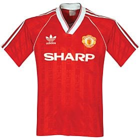 adidas Manchester United 1988-1990 Home Jerseey - USED Condition (Great) - Size S