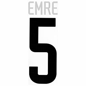 Emre 5 02-04 Inter Milan Away Official Name and Number