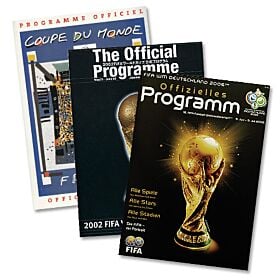 World Cup Collectors Programs - Set of 3