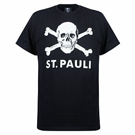 St Pauli Logo T-Shirt - Black