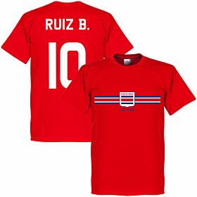 Costa Rica Ruiz B. Team Tee - Red