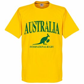 Australia Rugby Tee - Yellow