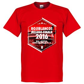 2016 Rojiblancos Milano Finale Tee - Red