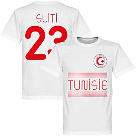 Tunisia Sliti 23 Team Tee - White