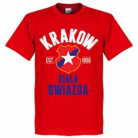 wisla krakow football shirt