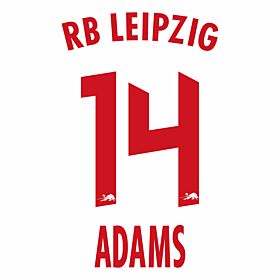 Adams 14 (Official Printing) - 21-22 RB Leipzig Home