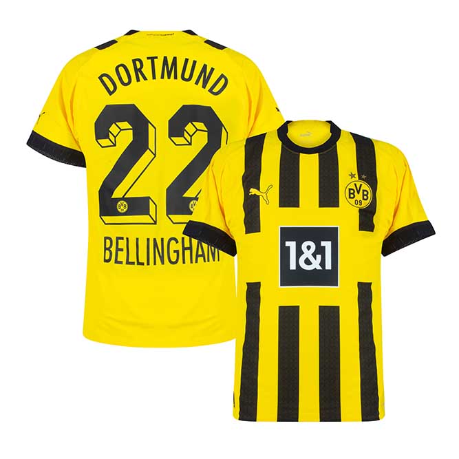 Buy Borussia Dortmund Bellingham Football Shirts