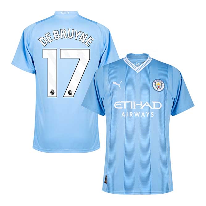 Buy Man City Kevin De Bruyne Football Shirts