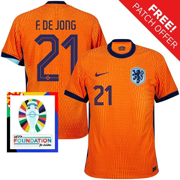 Buy Holland De Jong Euro 2024 Kit