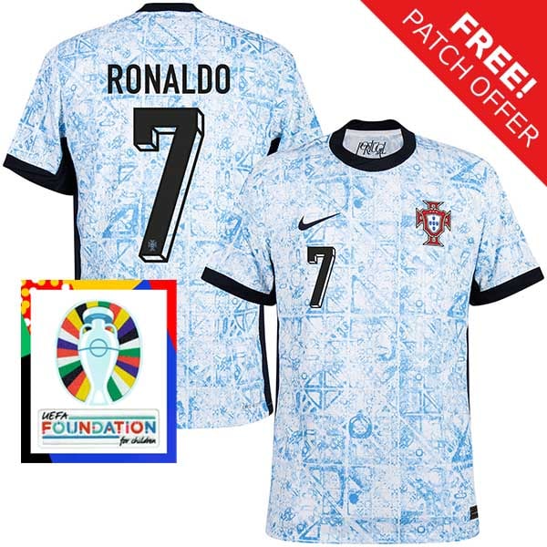 Buy Portugal Ronaldo Euro 2024 Football Shirts