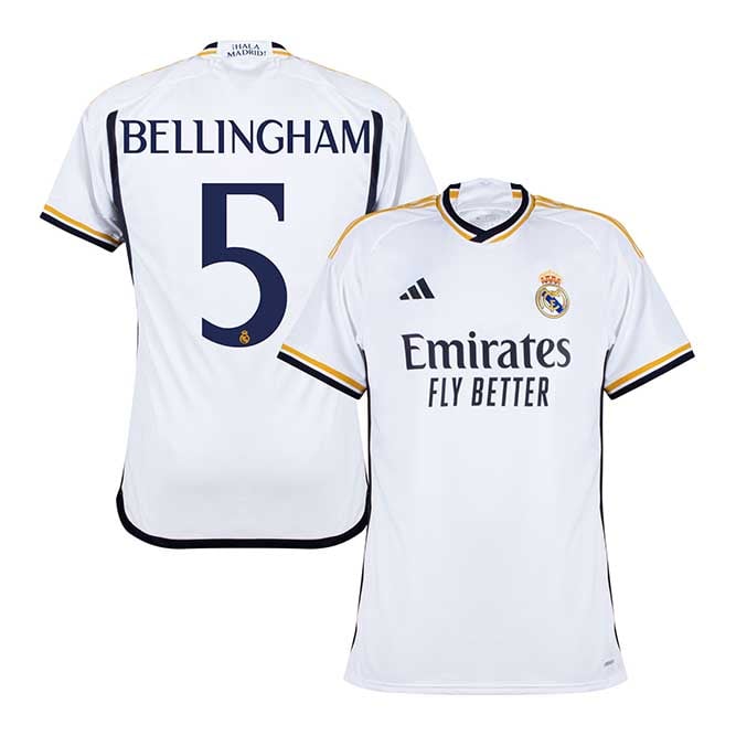 Buy Real Madrid Bellingham Vini Jr Football Shirts