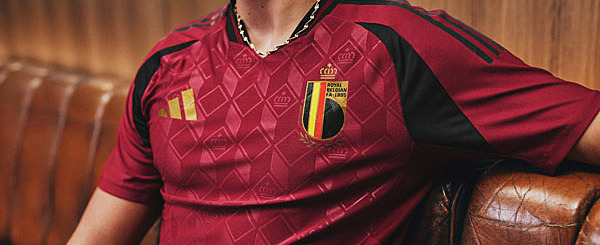 Camisetas de Bélgica con Dorsales de Jugador