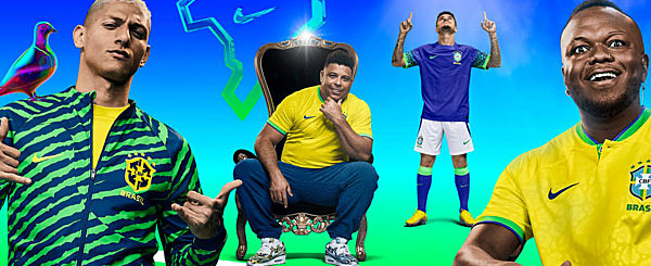 Brasilien Spielerbezogene Trikots