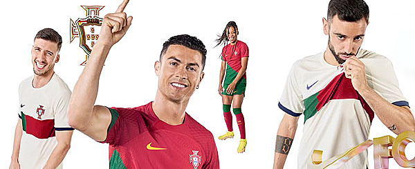 Portugal Voetbalshirts Met Bedrukking