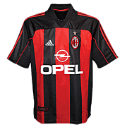 AC Milan<br>Home Shirt<br>2000 - 2001