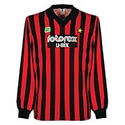 AC Milan<br>Thuis Voetbalshirt<br>1984 - 1986