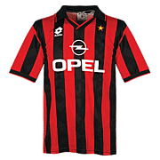 AC Milan<br>Thuis Voetbalshirt<br>1993 - 1994