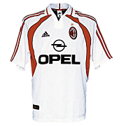 AC Milan<br>Camiseta Visitante<br>2000 - 2001<br>