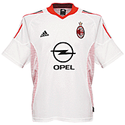 AC Milan<br>Camiseta Visitante<br>2002 - 2003<br>