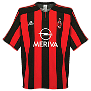 AC Milan<br>Thuis Voetbalshirt<br>2003 - 2004