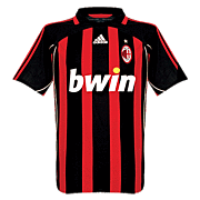 AC Milan<br>Thuis Voetbalshirt<br>2006 - 2007