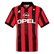 AC Milan<br>Thuis Voetbalshirt<br>1995 - 1996
