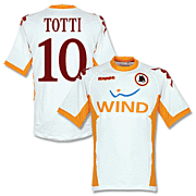 Totti<br>Italië Uit Voetbalshirt<br>2010 - 2011