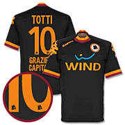 Maillot Totti<br>AS Rome Third<br>2012 - 2013