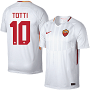 Totti<br>Italië Uit Voetbalshirt<br>2017 - 2018