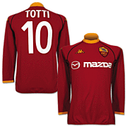 Totti<br>AS Roma Home Shirt<br>2002 - 2003