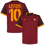Maillot Totti<br>AS Rome Domicile<br>2015 - 2016