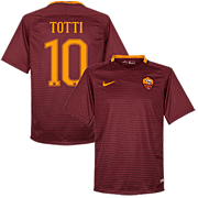 Maillot Totti<br>AS Rome Domicile<br>2016 - 2017