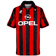 AC Milan<br>Thuis Voetbalshirt<br>1994 - 1995