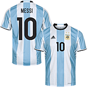 Lionel Messi<br>Argentina Home Shirt<br>2016 - 2017