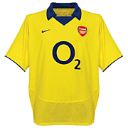Arsenal<br>Away Shirt<br>2003 - 2004