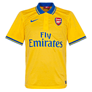 Arsenal<br>Away Jersey<br>2013 - 2014
