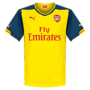 Arsenal<br>Camiseta Visitante<br>2014 - 2015