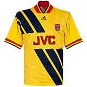 Arsenal<br>Camiseta Visitante<br>1993 - 1994