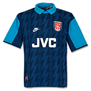 Maillot Arsenal<br>Domicile<br>1994 - 1996